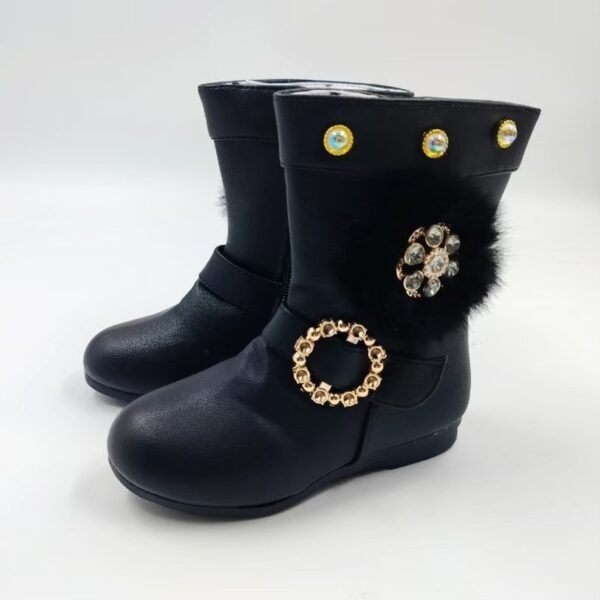 4982 Girls' Boots Shoes Size 25-30 - Image 3