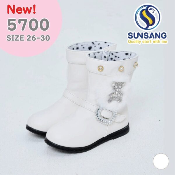 5700 Girls' Boots Shoes Size 26-30 - Image 3