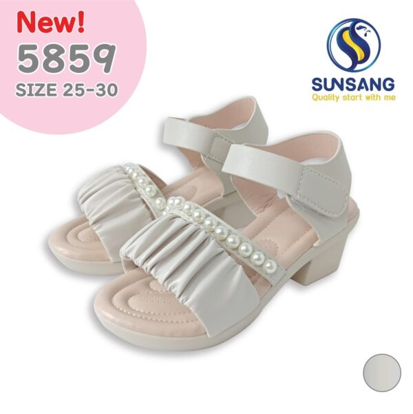 5859 Girl's Sandals Shoes Size 25-30 - Image 2