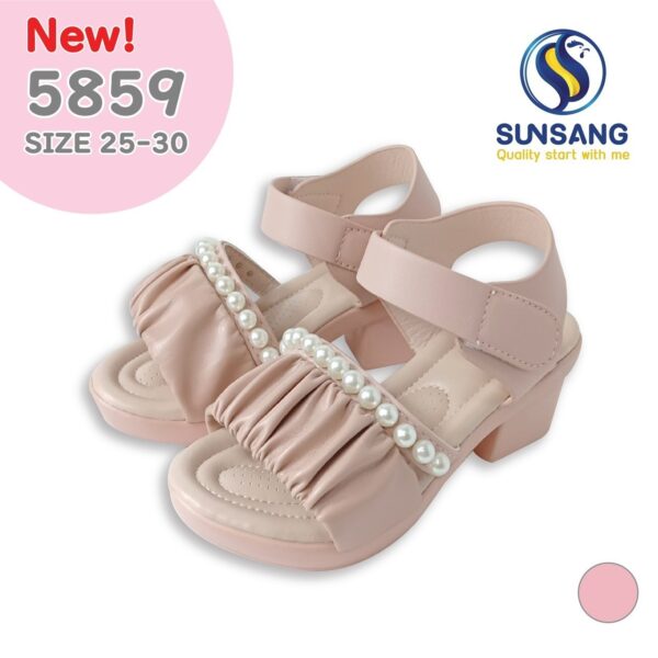 5859 Girl's Sandals Shoes Size 25-30 - Image 3