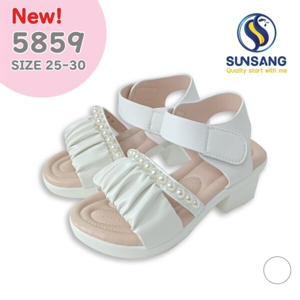 5859 Girl's Sandals Shoes Size 25-30 - Image 4