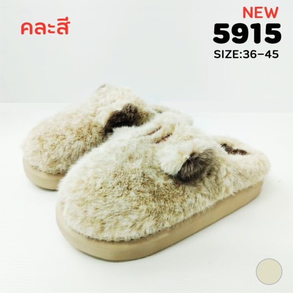 5915 Slipper ใส่ในบ้าน Size 36-45 - Image 2