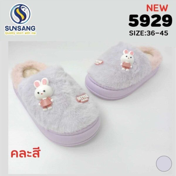 5929 Slipper ใส่ในบ้าน Size 36-45 - Image 4