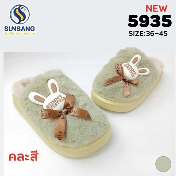 5935 Slipper ใส่ในบ้าน Size 36-45 - Image 3