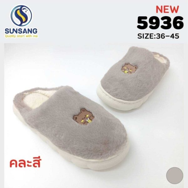 5936 Slipper ใส่ในบ้าน Size 36-45 - Image 4