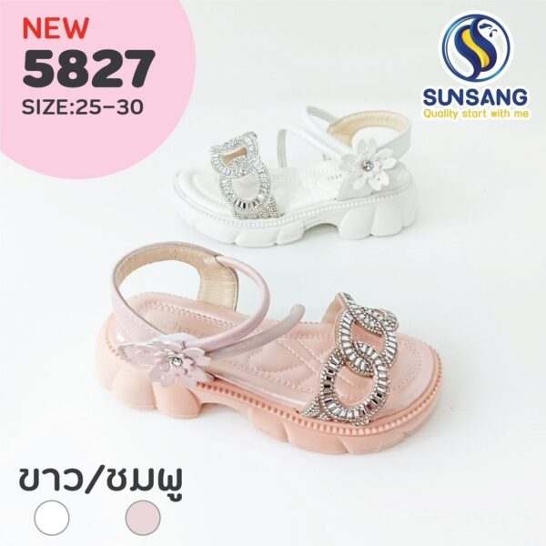 5827 Girl's Sandals Shoes Size 25-30