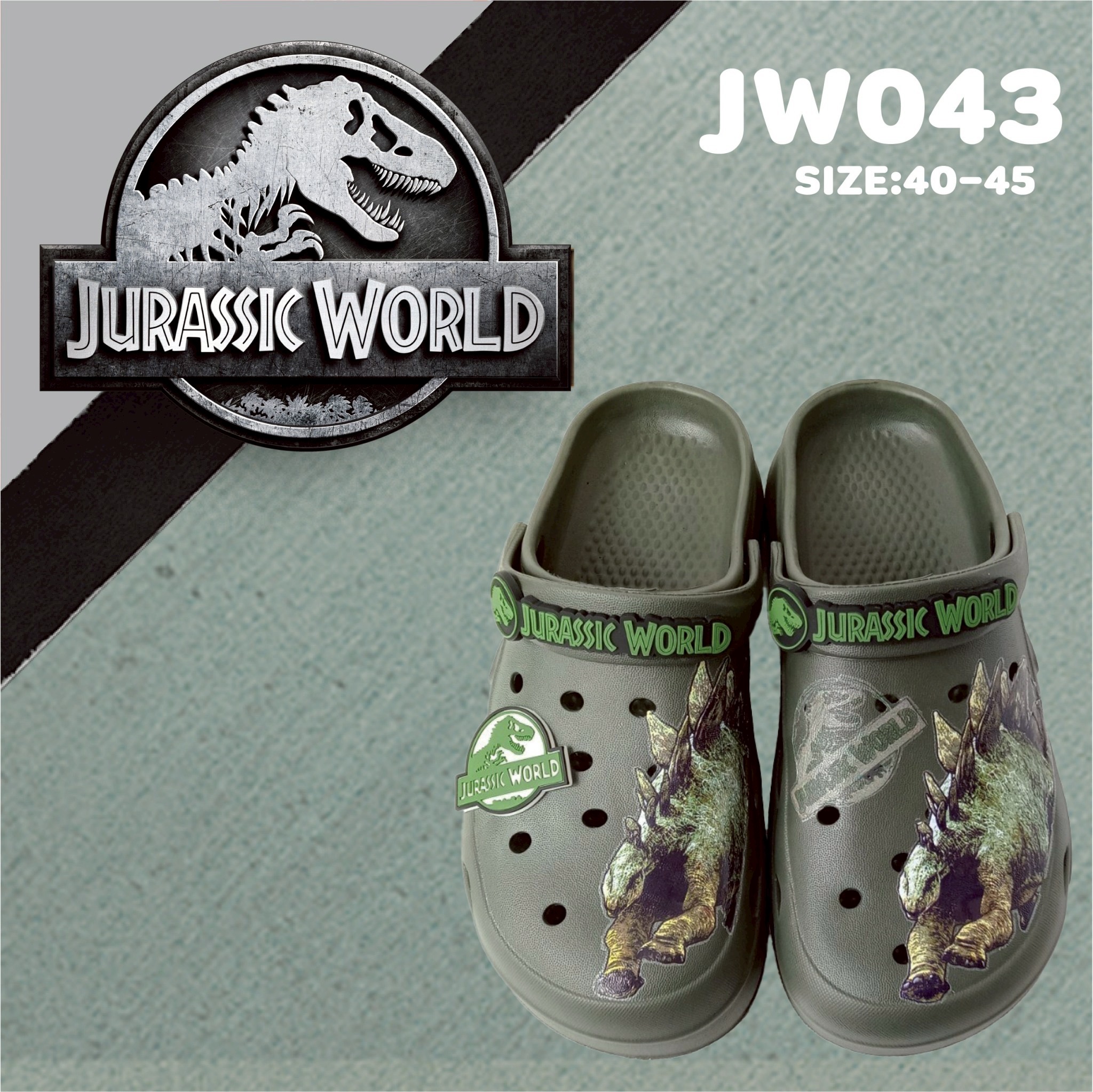 JW043 Men’s Casual big toe shoes Jurassic brand Size 40-45