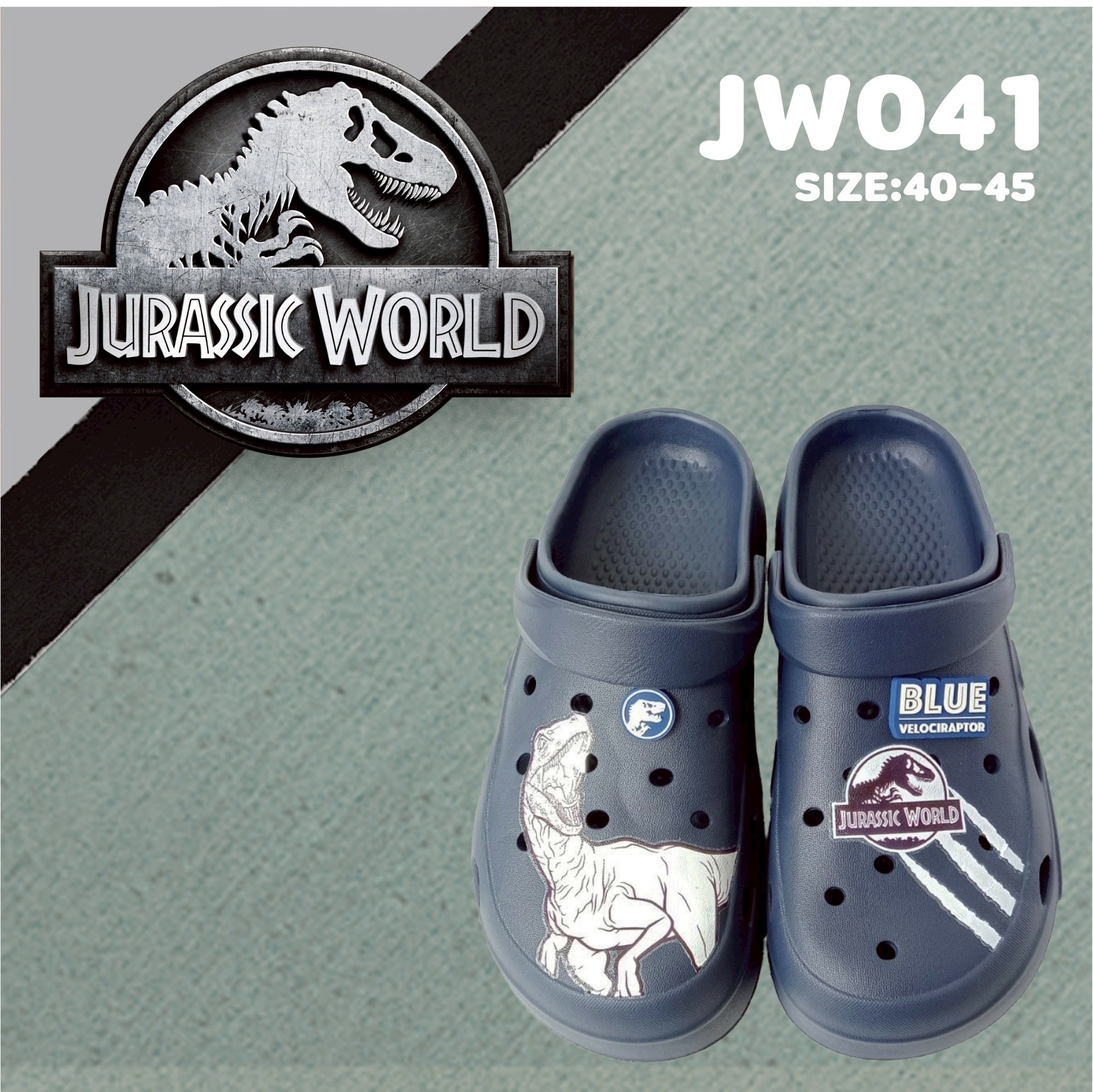 JW041 Men’s Casual big toe shoes Jurassic brand Size 40-45