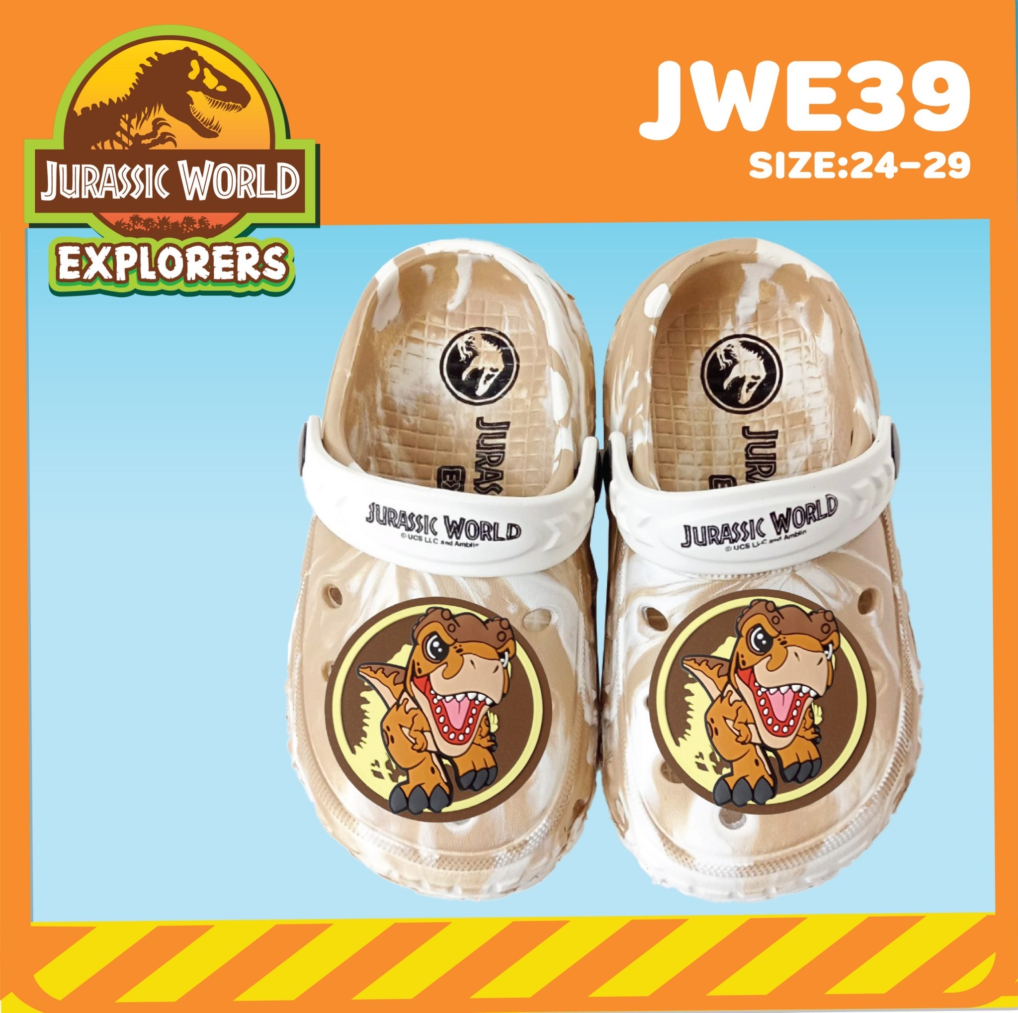 JWE39 Boy&Girl’s big toe shoes Jurassic brand Size 24-29