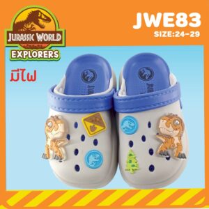 JWE83 Boy&Girl's big toe shoes Jurassic brand Size 24-29