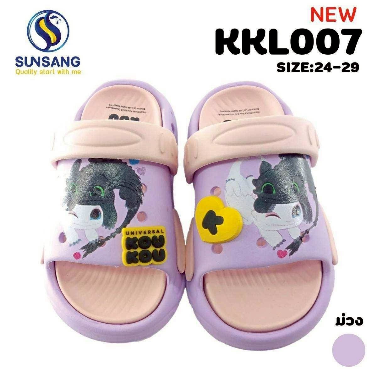 KKL007 Girl’s sandals shoes Universal Kou Kou Size 24-29