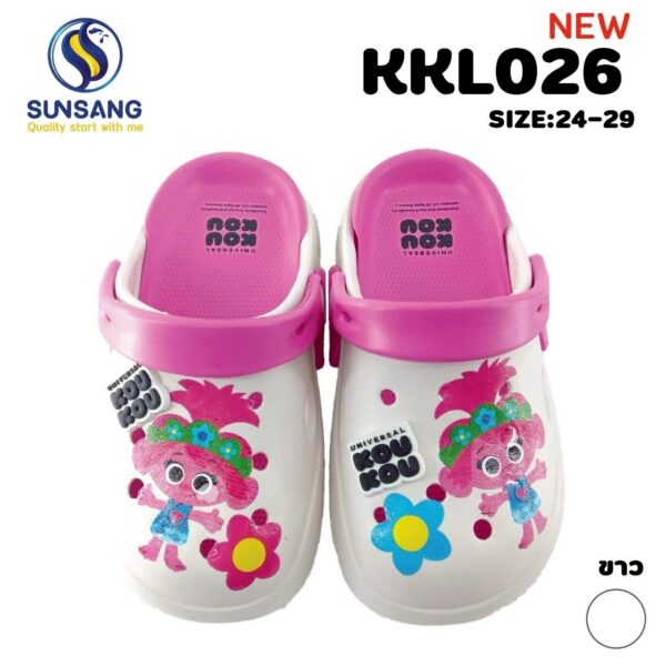 KKL026 Girl's Big toe shoes Universal Kou Kou Size 24-29