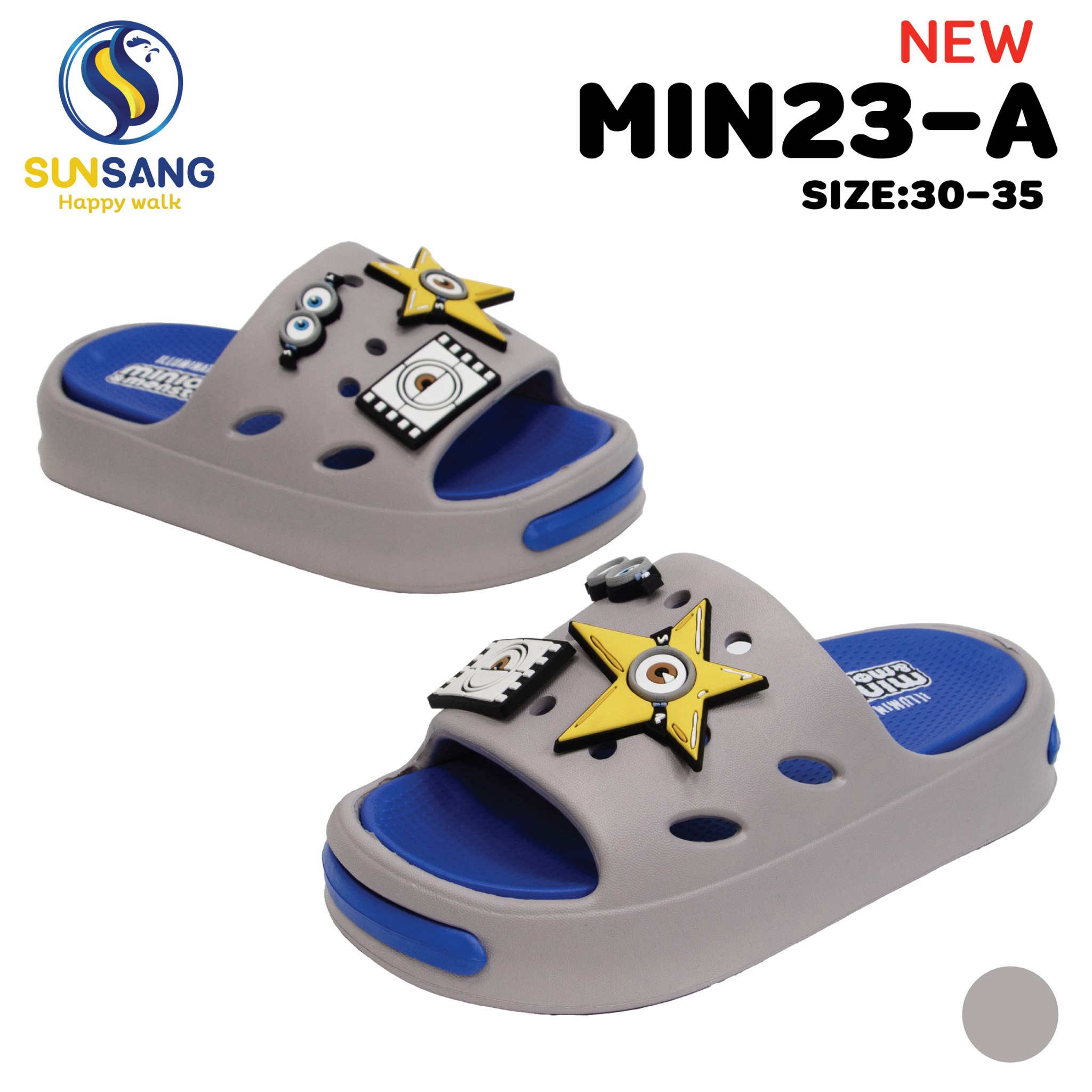 MIN23-A ILLUMINATION’S MINION Boy&Girl’s Casual shoes Size 30-35