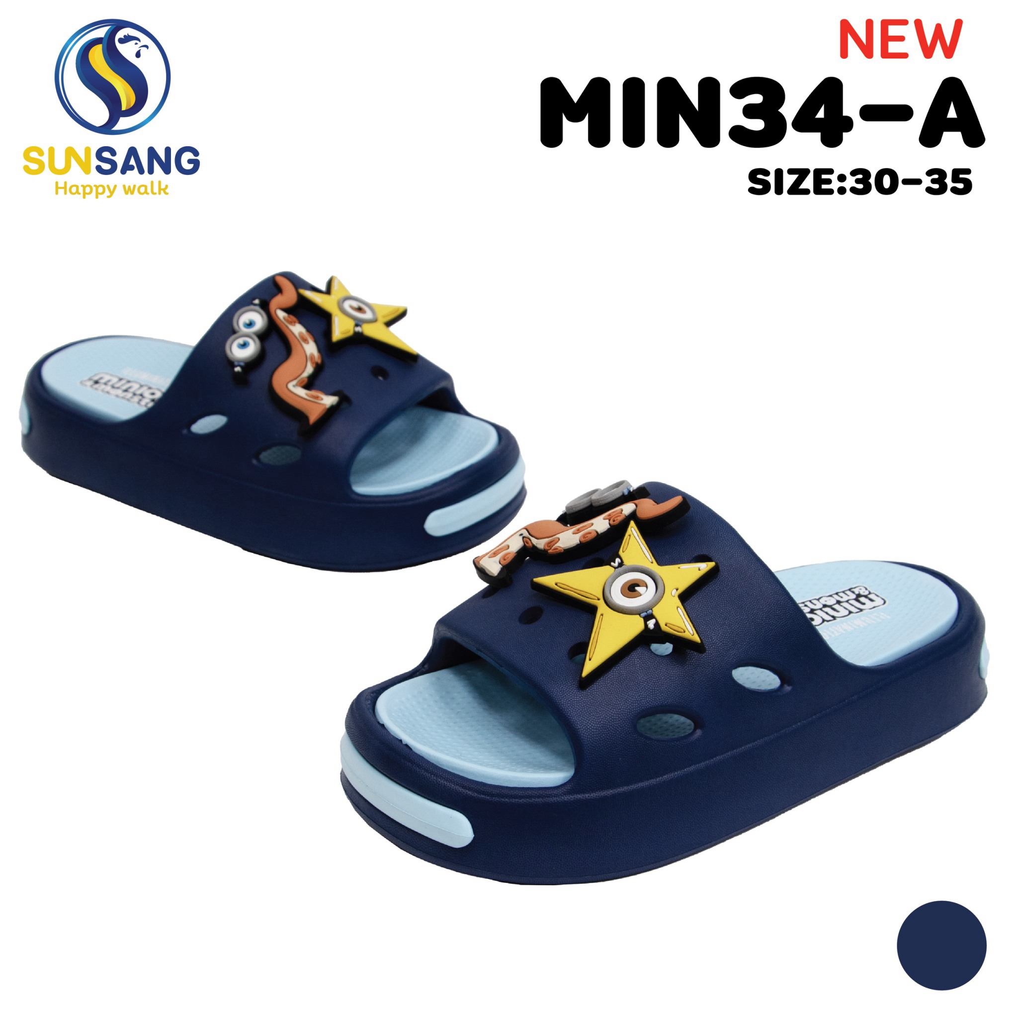 MIN34-A ILLUMINATION’S MINION Boy&Girl’s Casual shoes Size 30-35