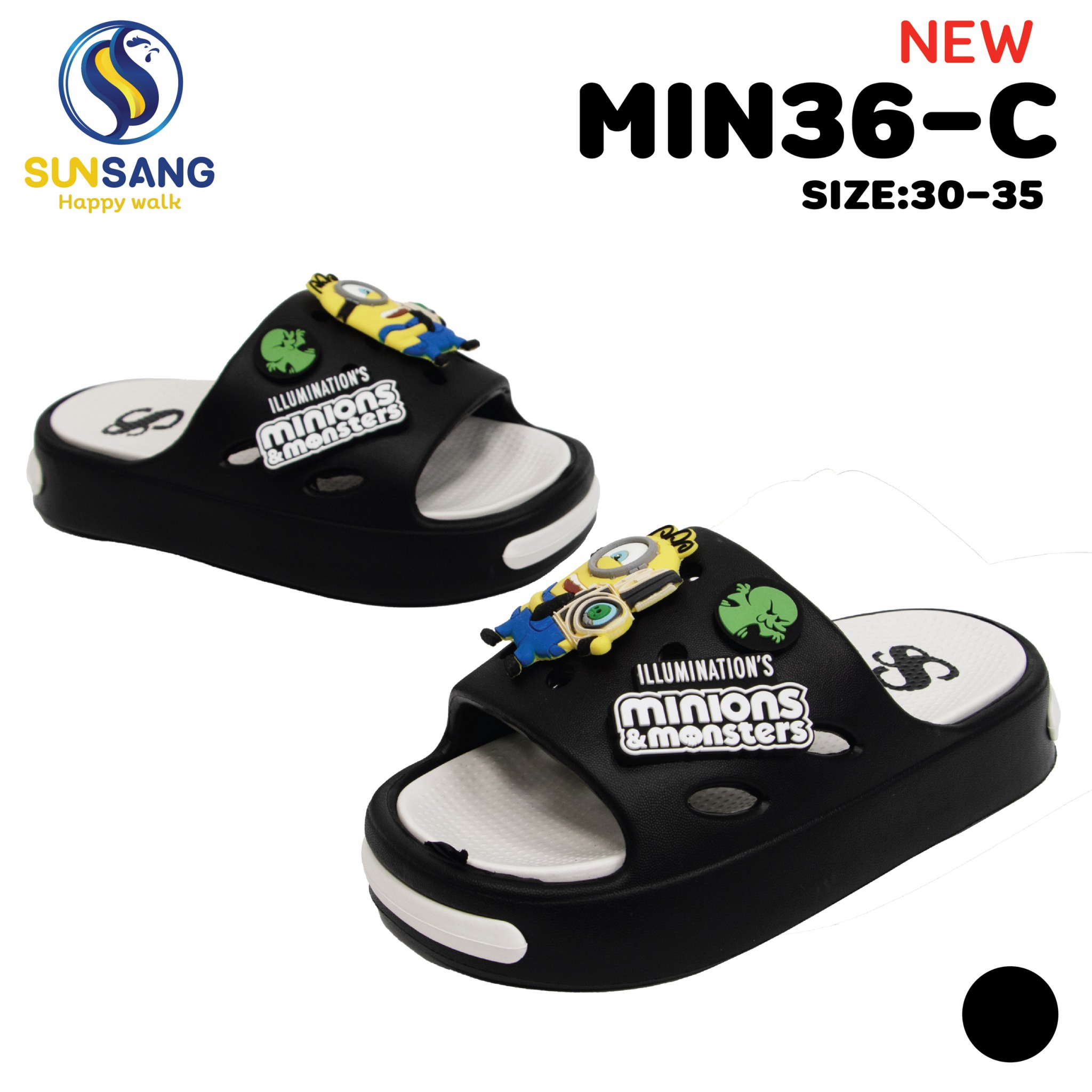MIN36-C ILLUMINATION’S MINION Boy&Girl’s Casual shoes Size 30-35